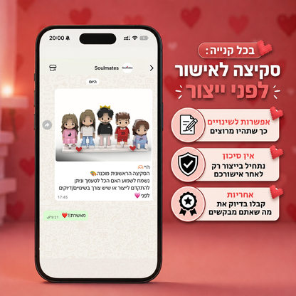 דמויות להרכבה בעיצוב אישי