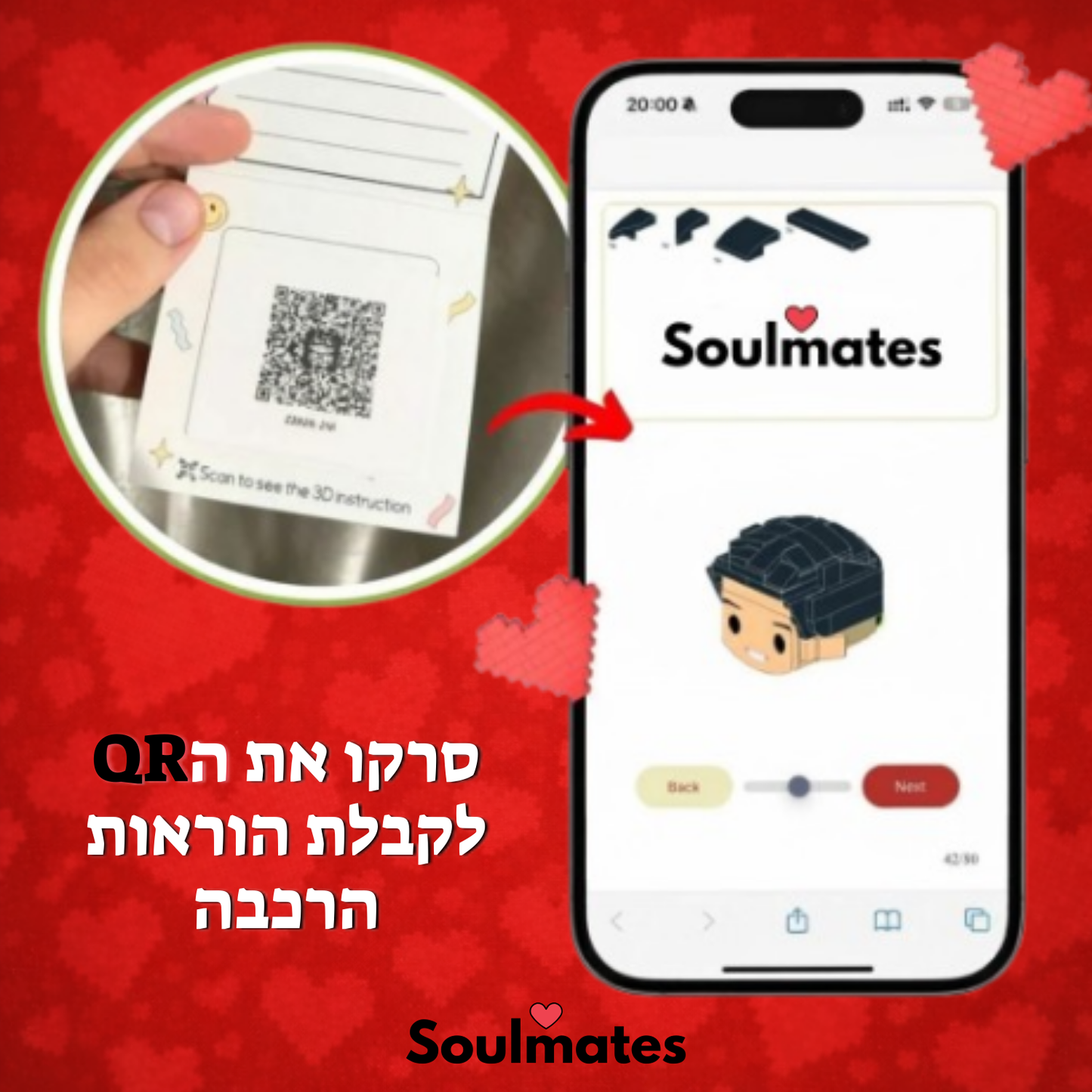 דמויות להרכבה בעיצוב אישי