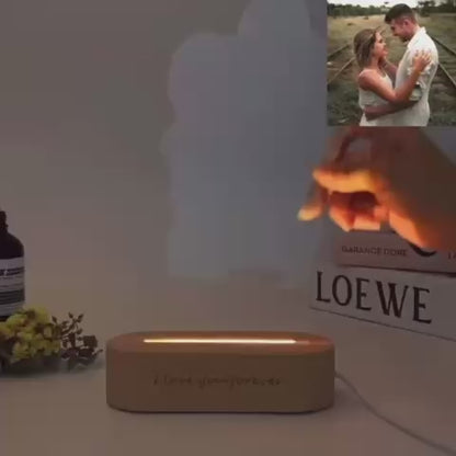 מנורת לד מותאמת אישית